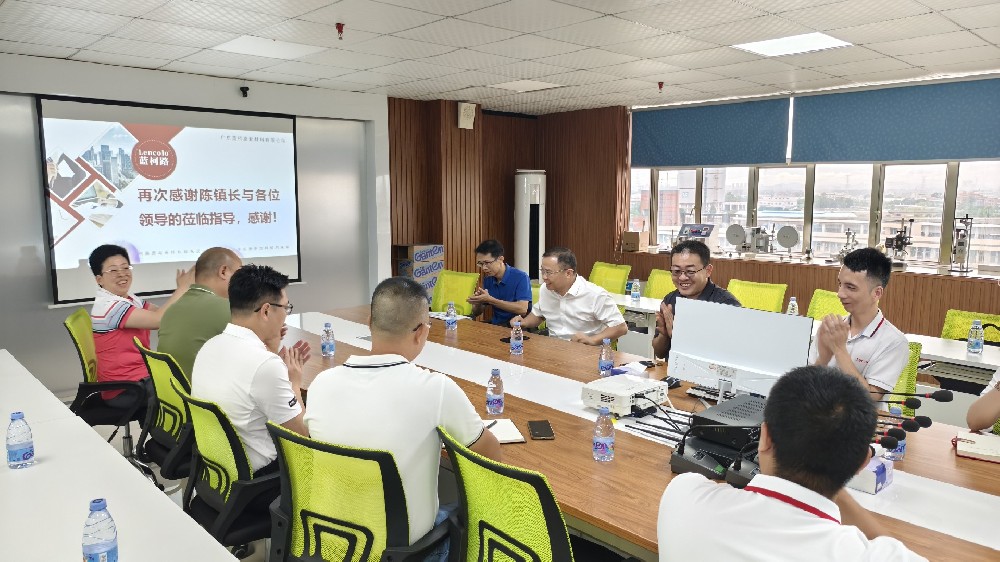 心系企業(yè)，情暖藍柯路——陳鎮(zhèn)長及鎮(zhèn)領(lǐng)導(dǎo)團隊親臨指導(dǎo)，共繪發(fā)展藍圖